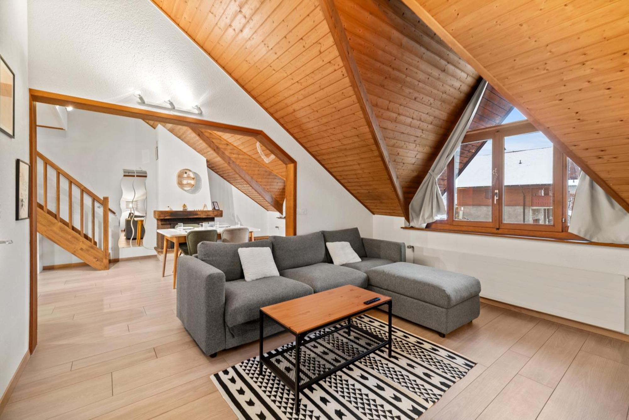 Cosy Appartement Lumineux Et Spacieux A Charmey Exteriör bild