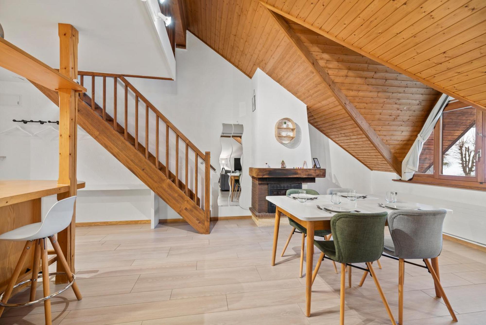 Cosy Appartement Lumineux Et Spacieux A Charmey Exteriör bild